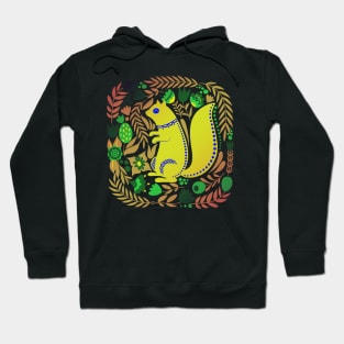 Squirrel Forest Animal Design Hoodie